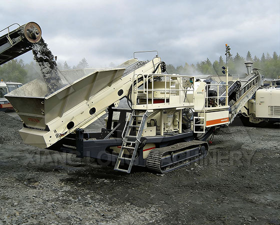 Tacked mobile cone crusher plant Vietnam - XiangLong Machinery