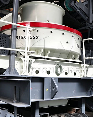 Mobile VSI Crushing and Screening Plant for quartz sand