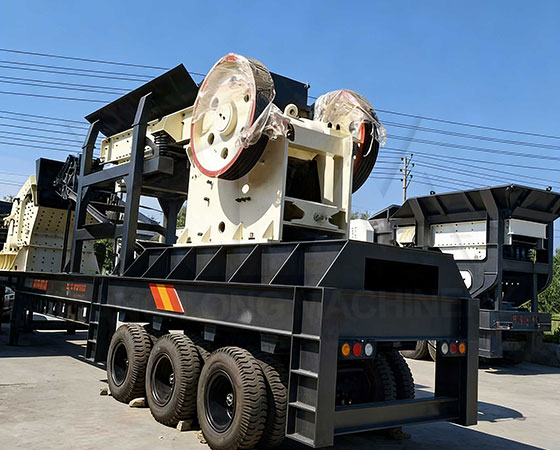 tyre mobile primary crushing equipment for sale - XiangLong Machinery
