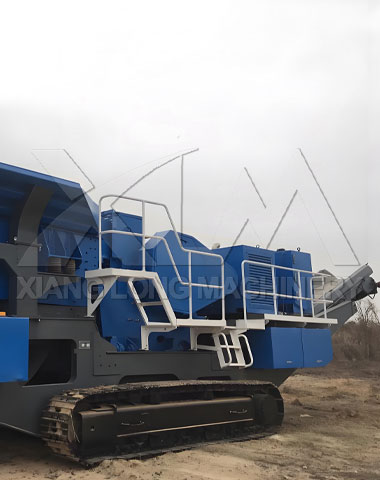 tracked jaw crusher Australia export - XiangLong Machinery