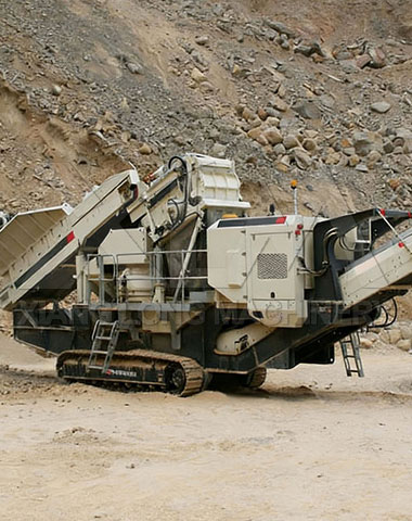 Tracked cone crusher Canada export - XiangLong Machinery
