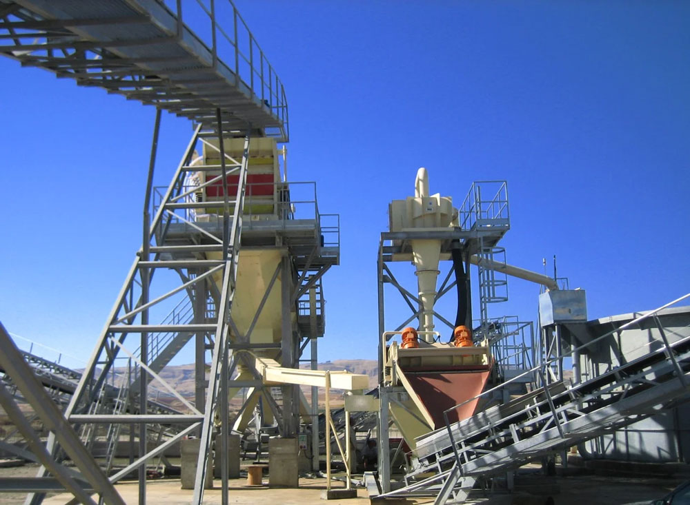 60TPH XL Spiral Sand Washer & BX Fine Sand Recovery Machine for Construction Sand in Colombia