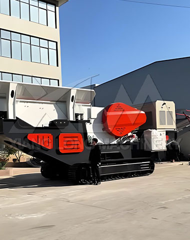 track crusher for limestone processing - XiangLong Machinery