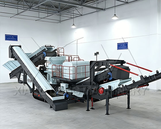 Tracked cone crusher 60-300t/h - XiangLong Machinery