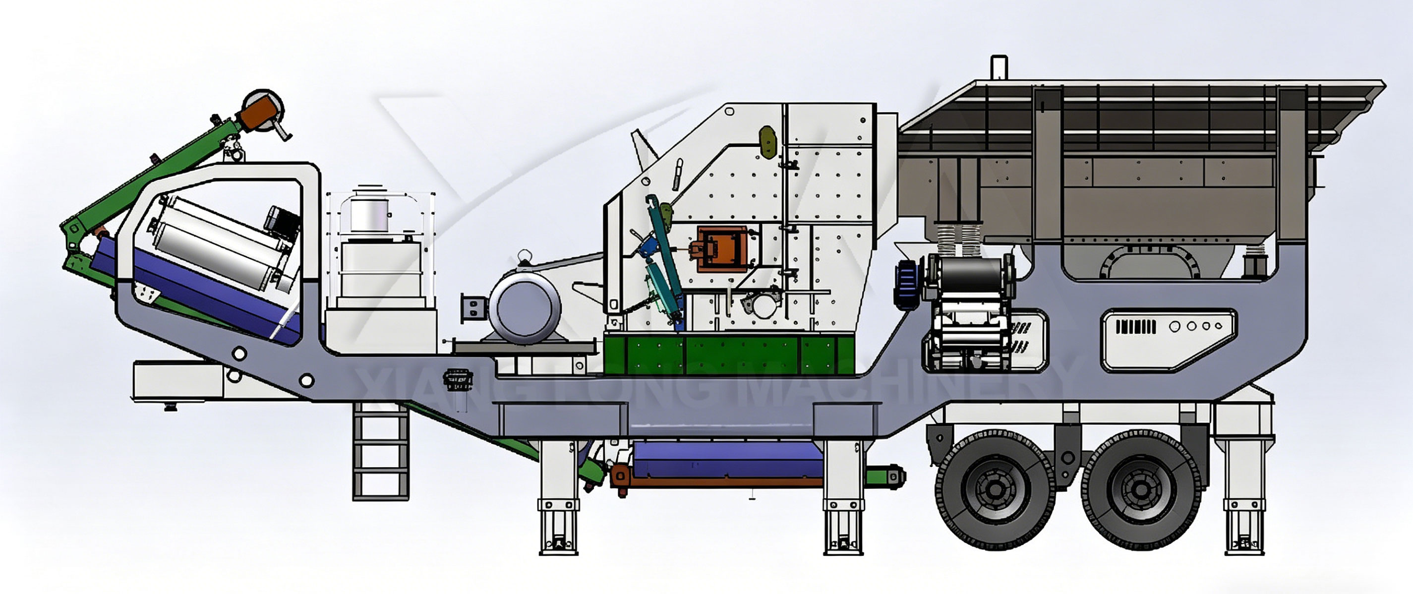 mobile concrete crusher for sale - XiangLong Machinery