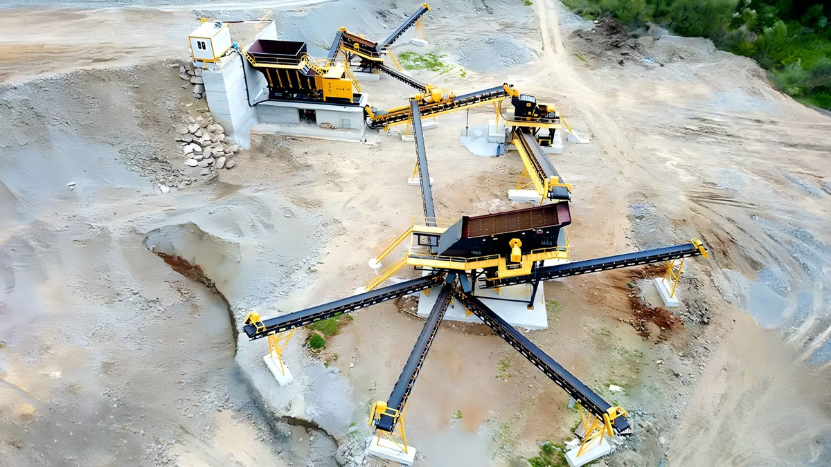 Belt Conveyor in crushing plant