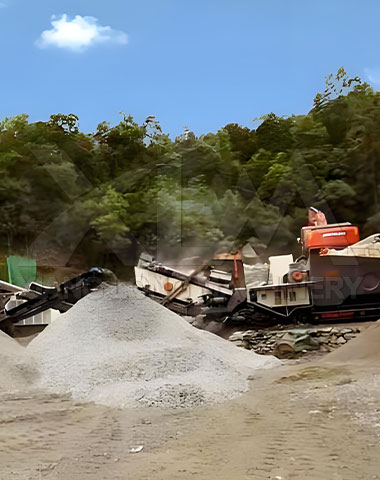 Track mounted impact crusher for quarry - XIangLong Machinery