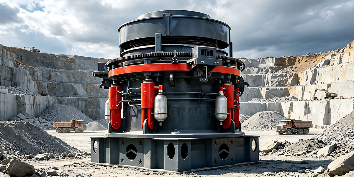 HP Multi-cyl Hydraulic Cone Crusher for sale - XiangLong Machinery