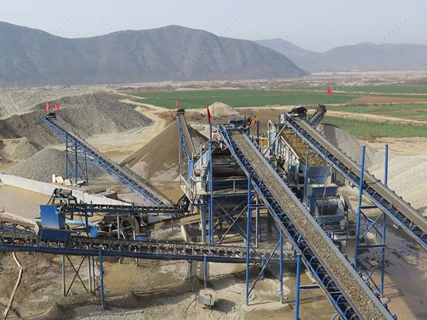 200TPH  Euro Jaw Crusher & Cone Crusher with Sand Washing Circuit for River Pebble Aggregate in the Philippines