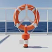CCS&MED Approved HYT-L-003 Lithium Battery Lifebuoy Light 2.0cd 8H Working 50-70 Flashes/min 3.0V 5 Years ≤300g