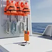 HYT9018 Self-ignition Lithium Battery Lifebuoy Light GPS BDS Positioning 48H Working Life Jacket Light
