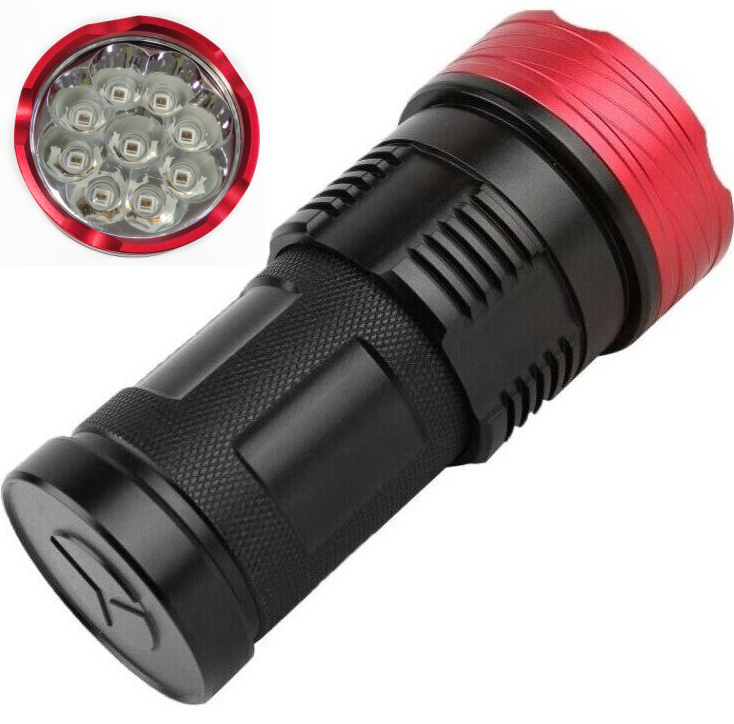 365 nm uv flashlight 27w uv led flashlight custom logo 395 nm uv flashlight