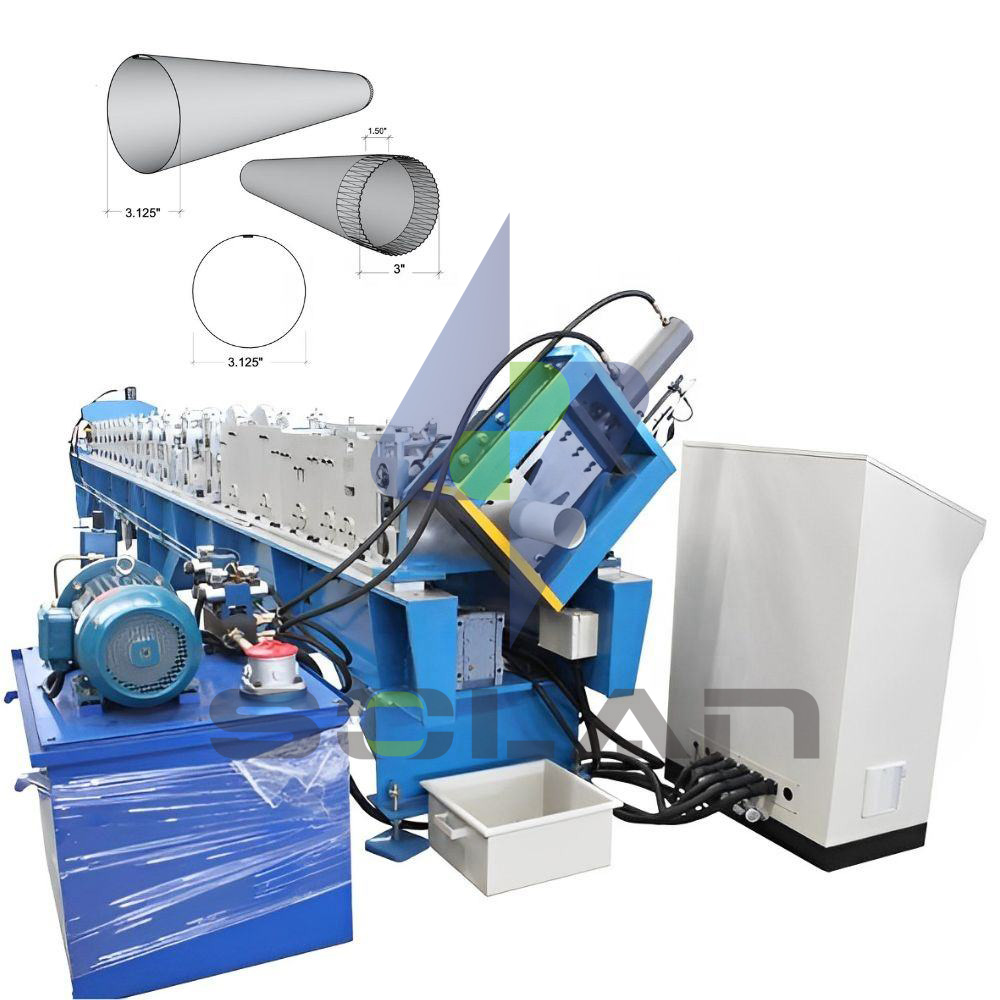 downspout forming machine
