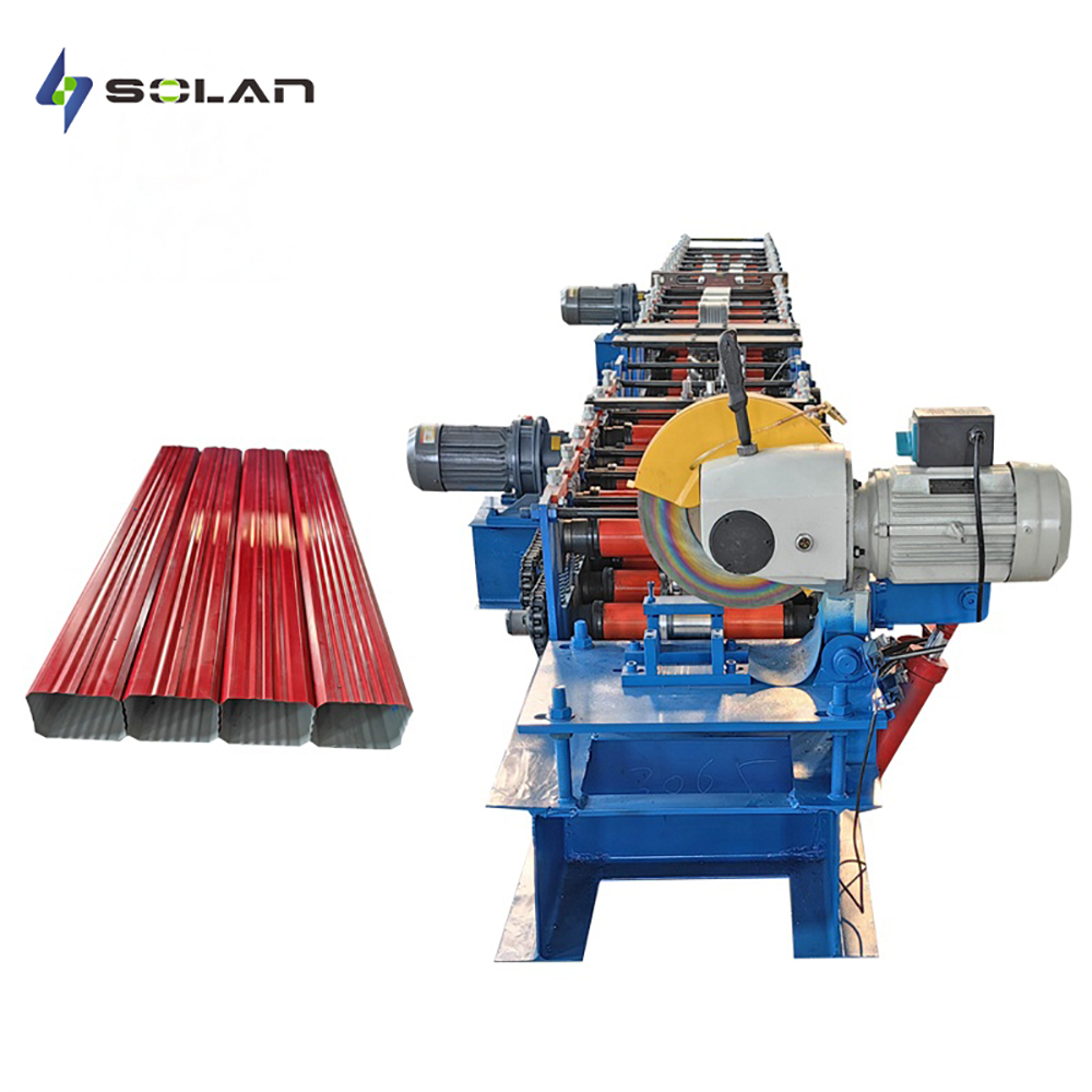 Downpipe roll forming machine