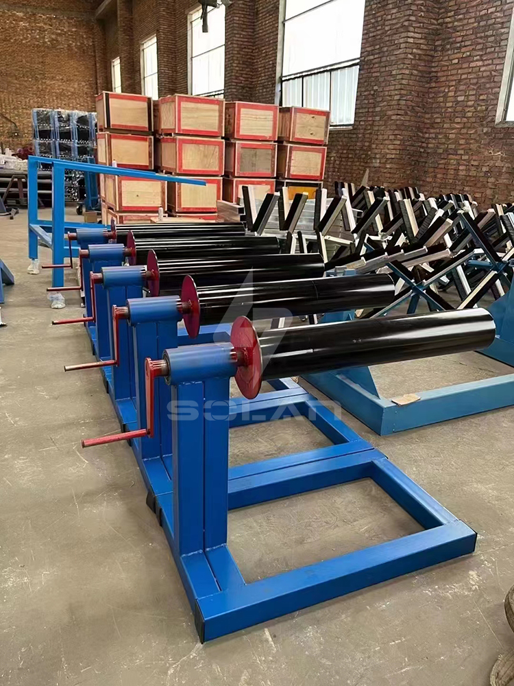 many manual decoiler