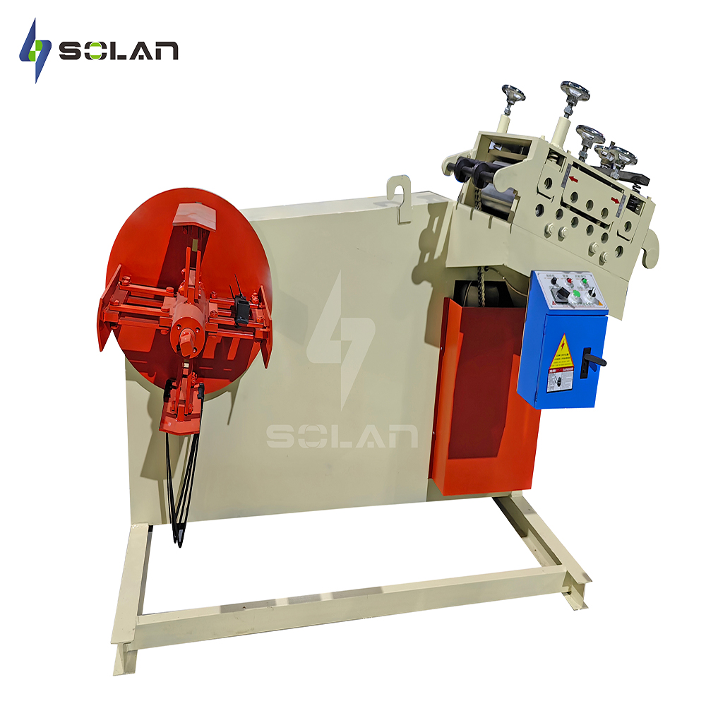 electric serve feeding decoiler