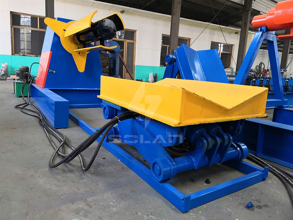 hydraulic decoiler