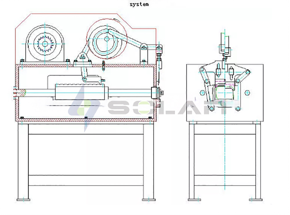 downspout elbow machine CAD