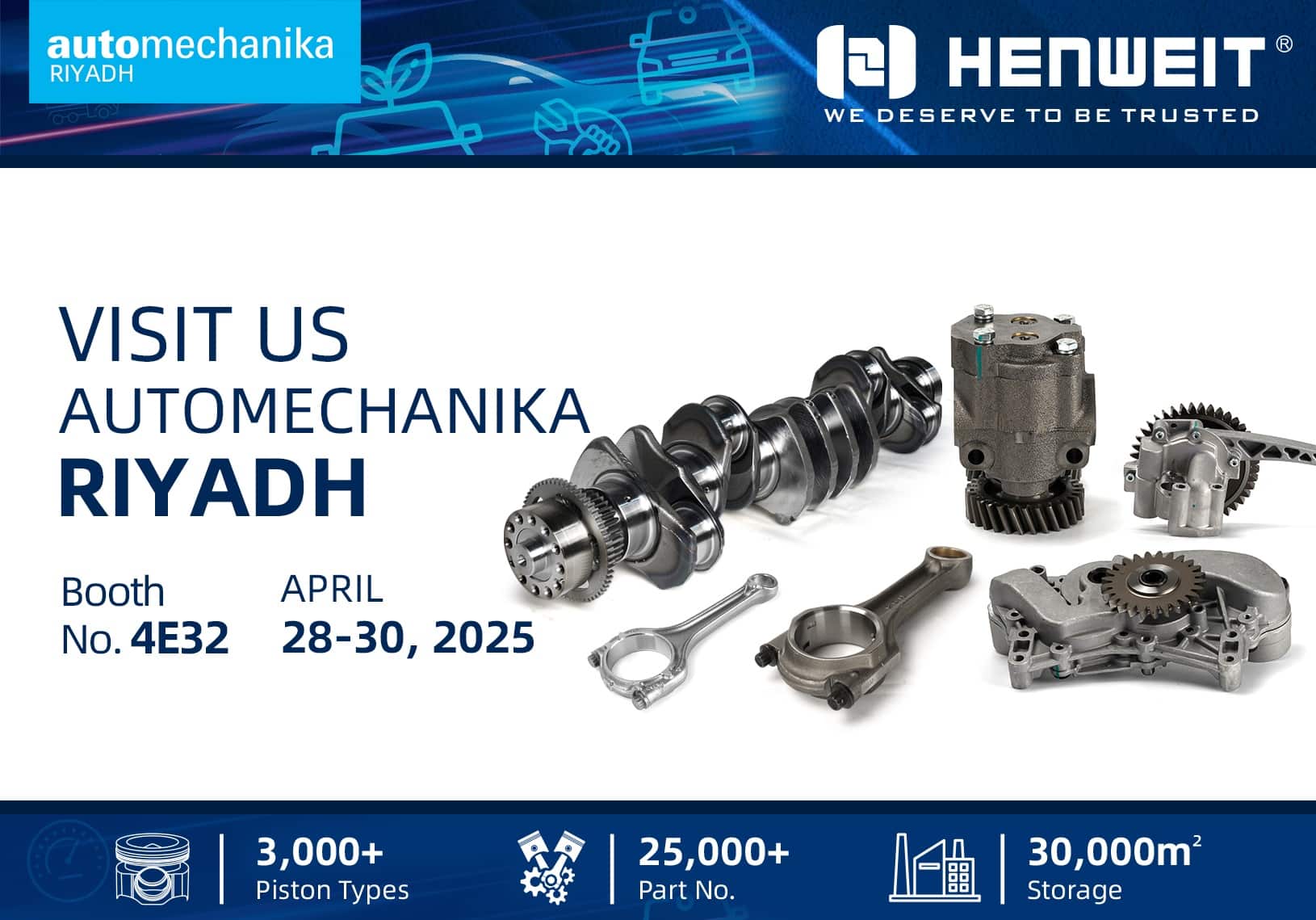 HENWEIT exhibited at Automechanika Riyadh 2025