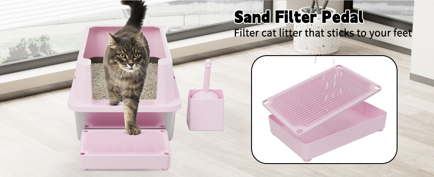 Open-Top Litter Box