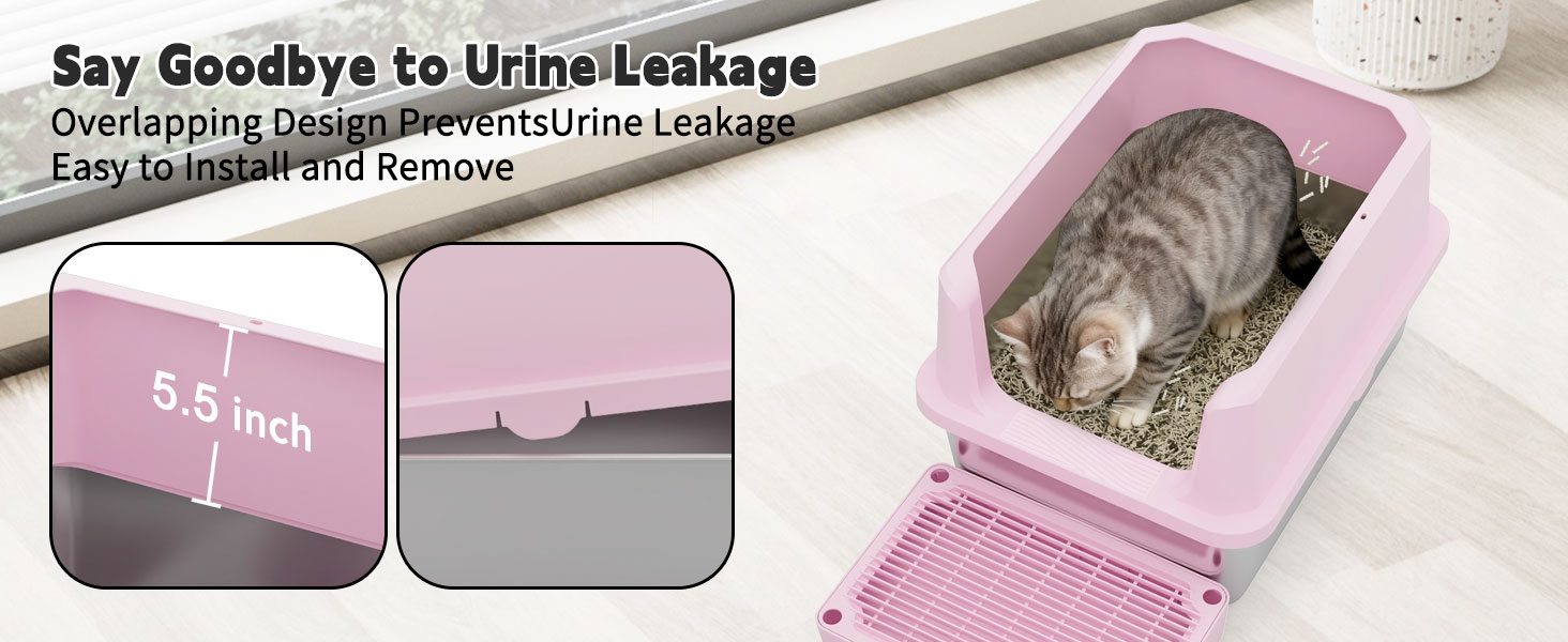Open litter box