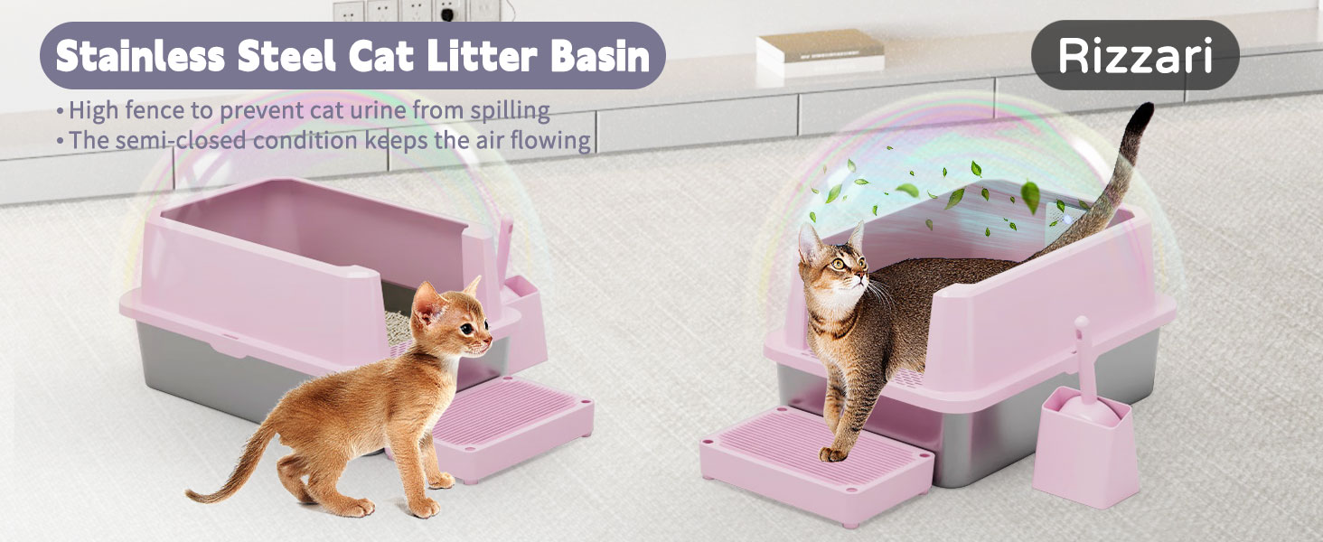 Open-Top Litter Box