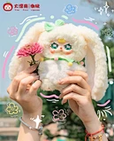 Bebê três bonecas moda caixa cegaanimal festa figura estátuas bebê três animais caixa cega brinquedo