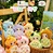 Blind Box Toy Figure StatuesAnimal party decorative zip bagAnimal party figure statues
