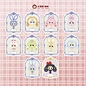 Blind Box Toy Figure StatuesAnimal party decorative zip bagMigo doll  Animal party figure