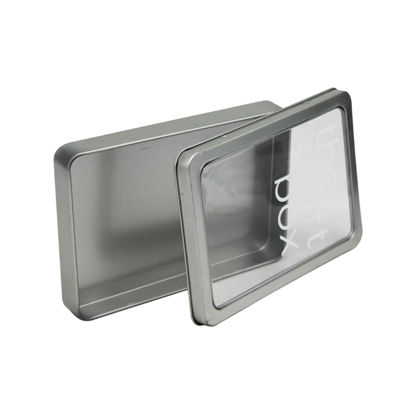 Tin box with pvc window
Metal tin can
Metal tin box packaging