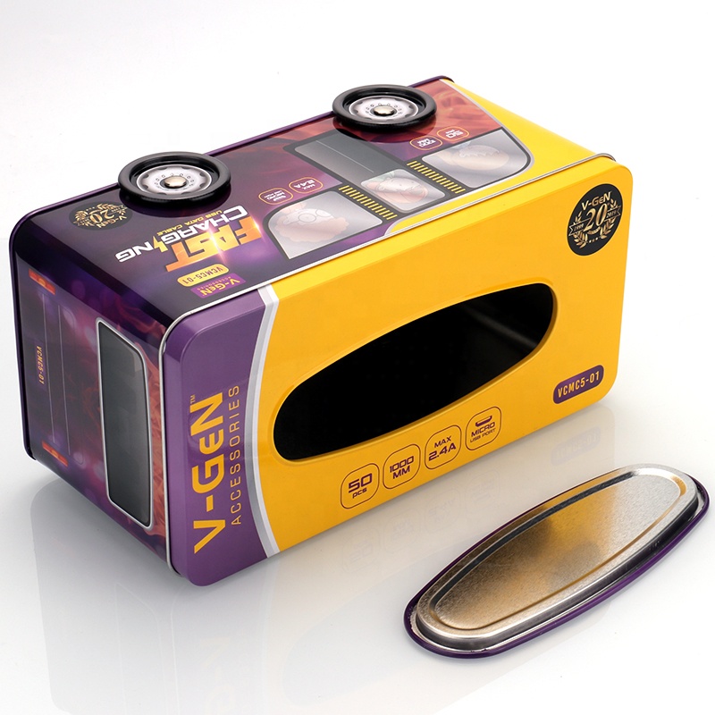 Unique Creative Design Tissue Box
Metal Tin Custom Box
Car Shape Tin Can
Tin Packaging Box 
Tin Box Packaging 
Tin Packaging 
Custom Metal Can