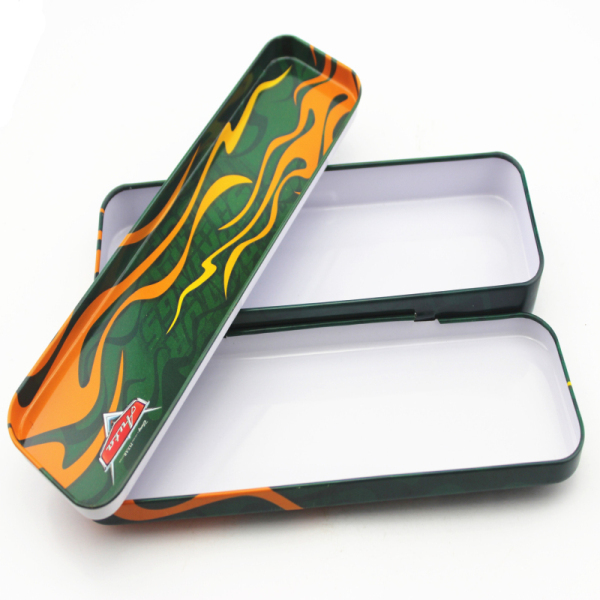 Custom Stylish Metal Rectangular Pencil Tin Box
Pencil Cases
Hinge Tin Box