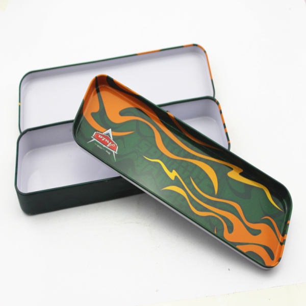 Custom Stylish Metal Rectangular Pencil Tin Box
Pencil Cases
Hinge Tin Box