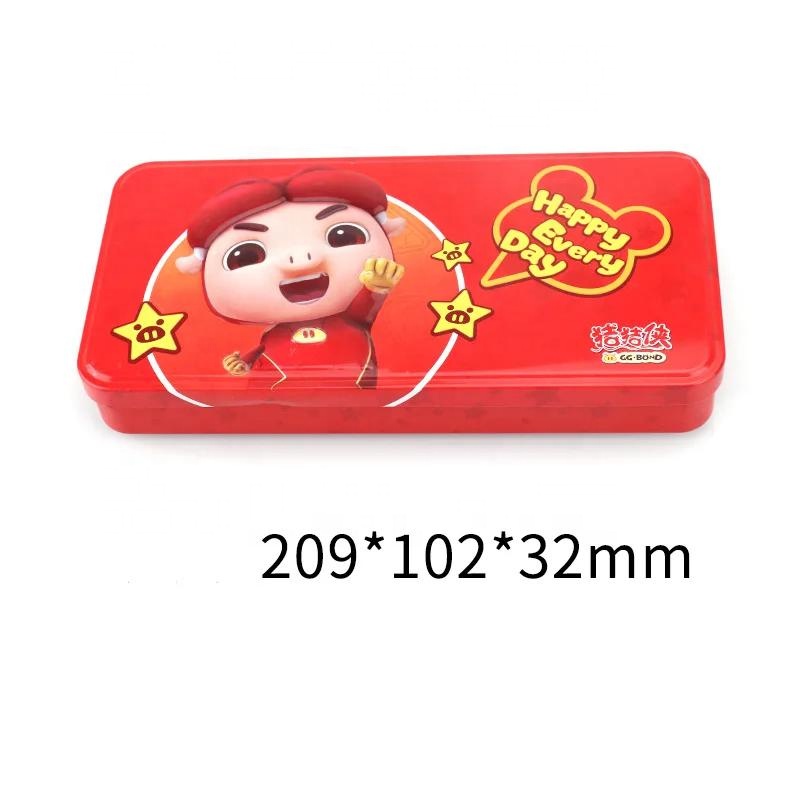 customized print stationery set
rectangular shape pencil box
rectangular shape pencil stationery  for kids tin box