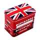 Custom Logo Rectangular CMYK Printing Metal Cans Candy Packaging Box