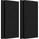 VHF-N68 Grooved Felt Acoustic Panels - Vertical Slat Wall Panels in 100% Polyester