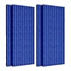 VHF-N72 High Density PET Felt Panels — Vertical Slat Felt Acoustic Boards in 100 % Polyester
