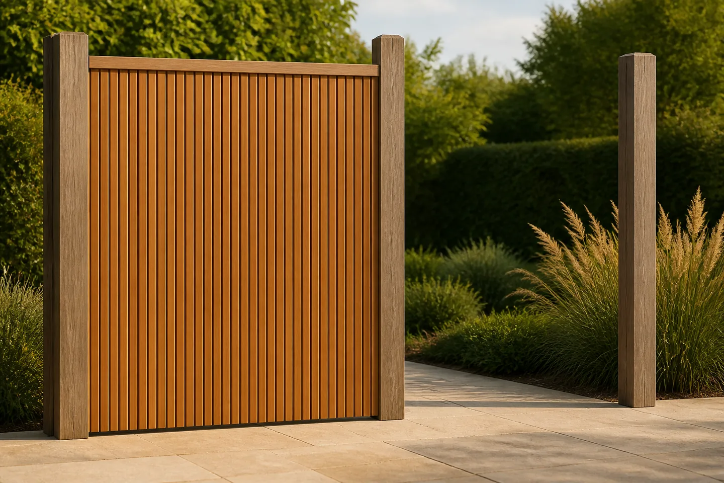 composite fence easy installation