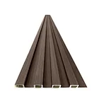 VHW-N113 Indoor WPC Wall Panel - 4-Grille Fluted Wall Cladding
