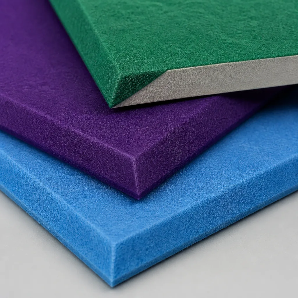 selbstklebende akustikpaneele VHF-N02 beveled felt tile detail