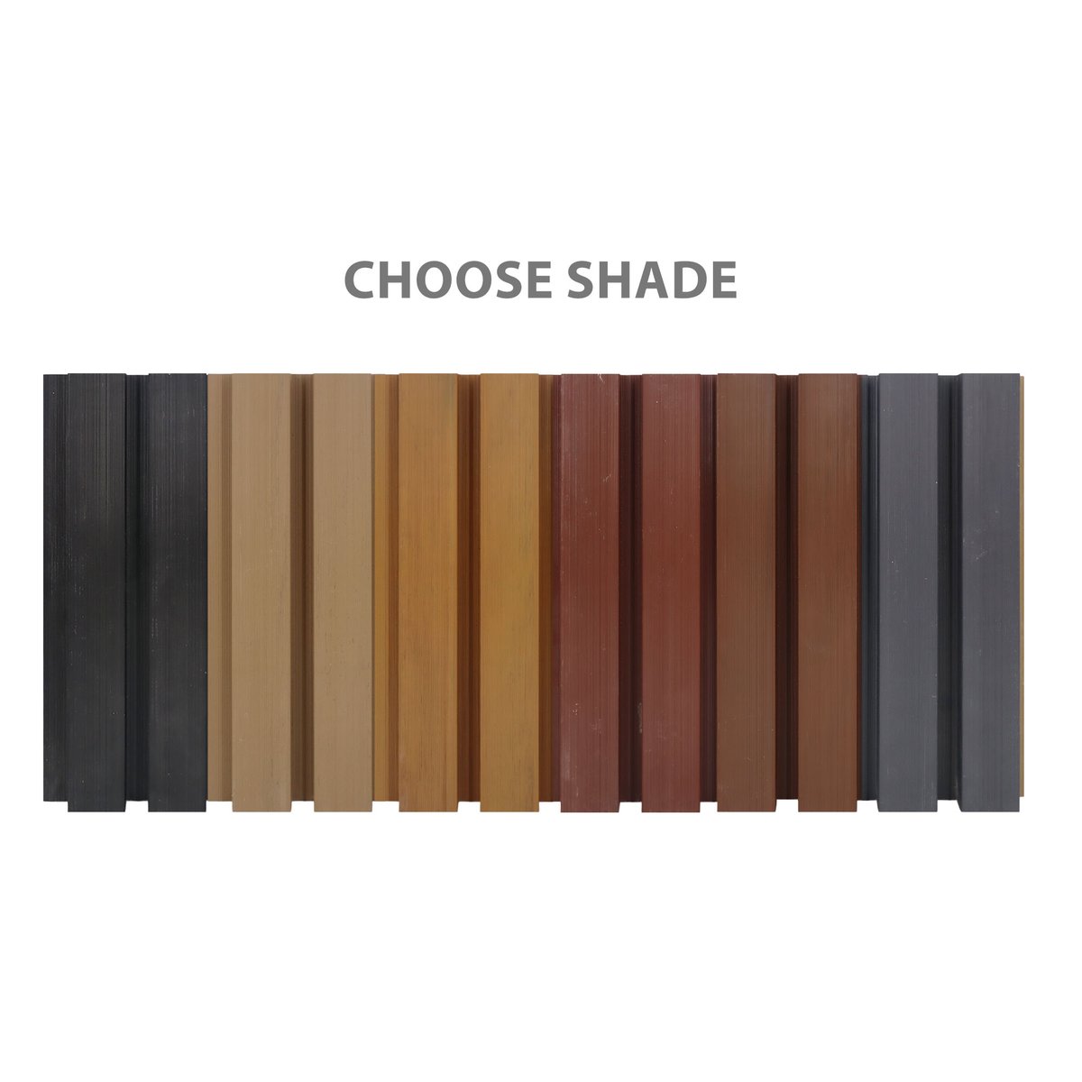 charcoal wpc wall panel choose shade color chart