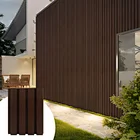 VHW-N066 wasserdichtes WPC Flutes-Wandpaneel – Fassadenverkleidung für Halle und Schule