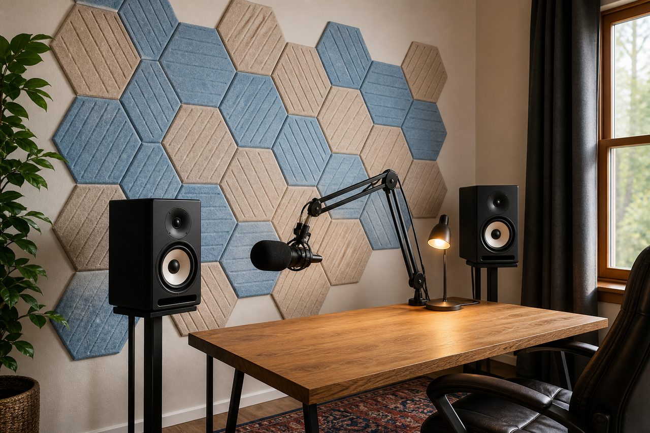 hexagonal acoustic panels Applications