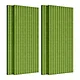 VHF-N74 Decorative High Density Pet Felt Panels — Grooved Acoustic Felt Wall Boards in 100 % Polyester