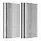 VHF-N70 High Density PET Felt Panels — Tall Slatted Felt Acoustic Boards in 100 % Polyester