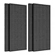 VHF-N69 Slatted Felt Wall Tiles — Rectangular PET Felt Acoustic Panels in 100 % Polyester for Bedroom, Hotel, School and Office