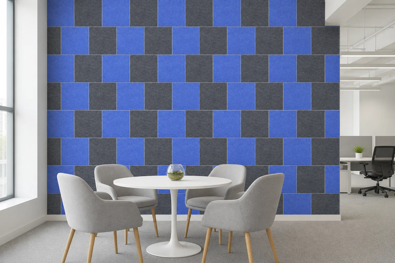 paneles 3d de fieltro AI scene
