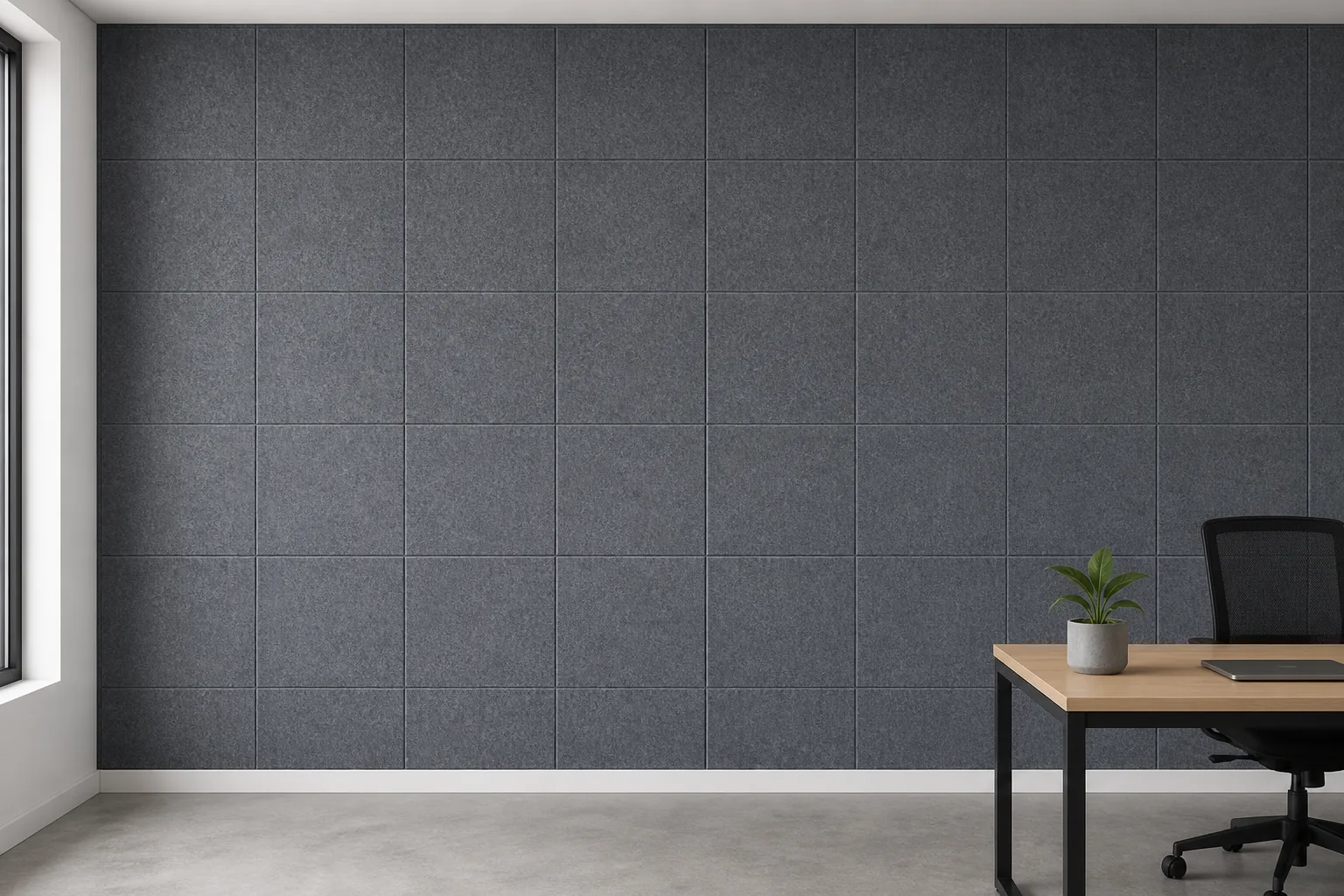 paneles 3d de fieltro full wall combination