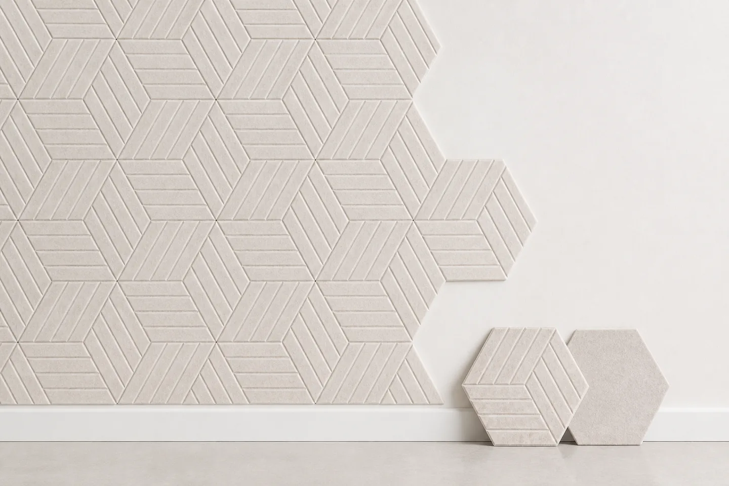 hexagon akustikpaneele easy installation