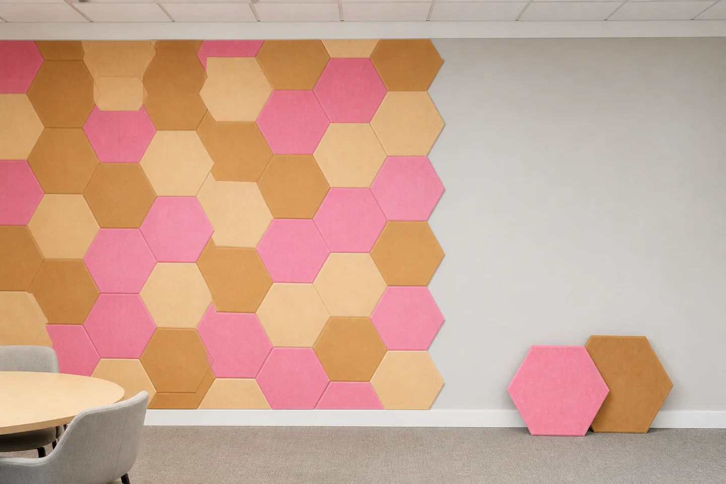 paneles 3d de fieltro easy installation